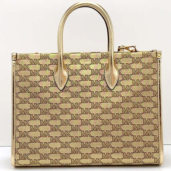 Michael Kors MK Mirella Medium EW Tote Crossbody , Shoulder Bag
PALE GOLD COLOR - Picture 8 of 16
